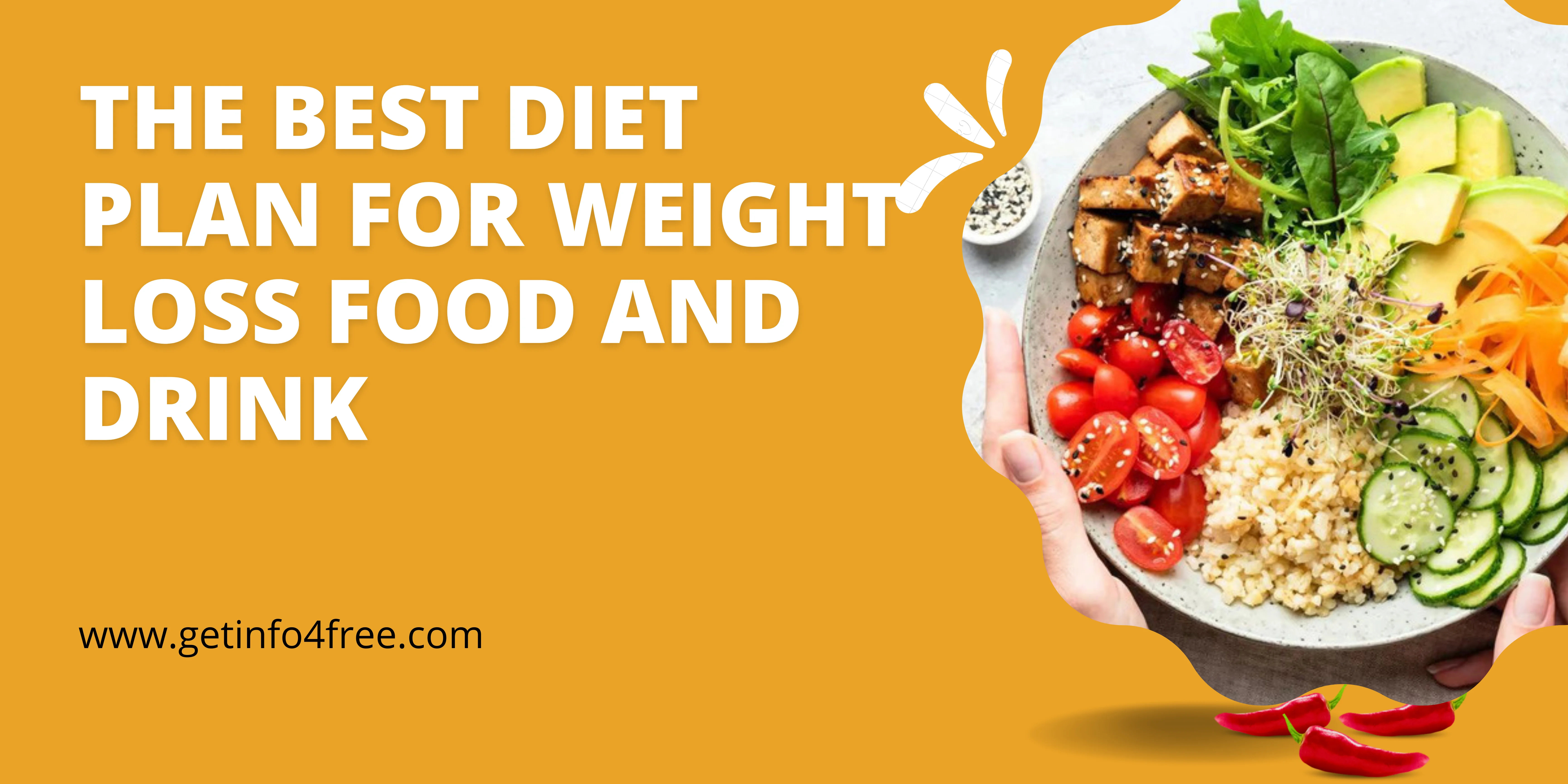 The Best Diet Plan for Weight Loss Food and Drink