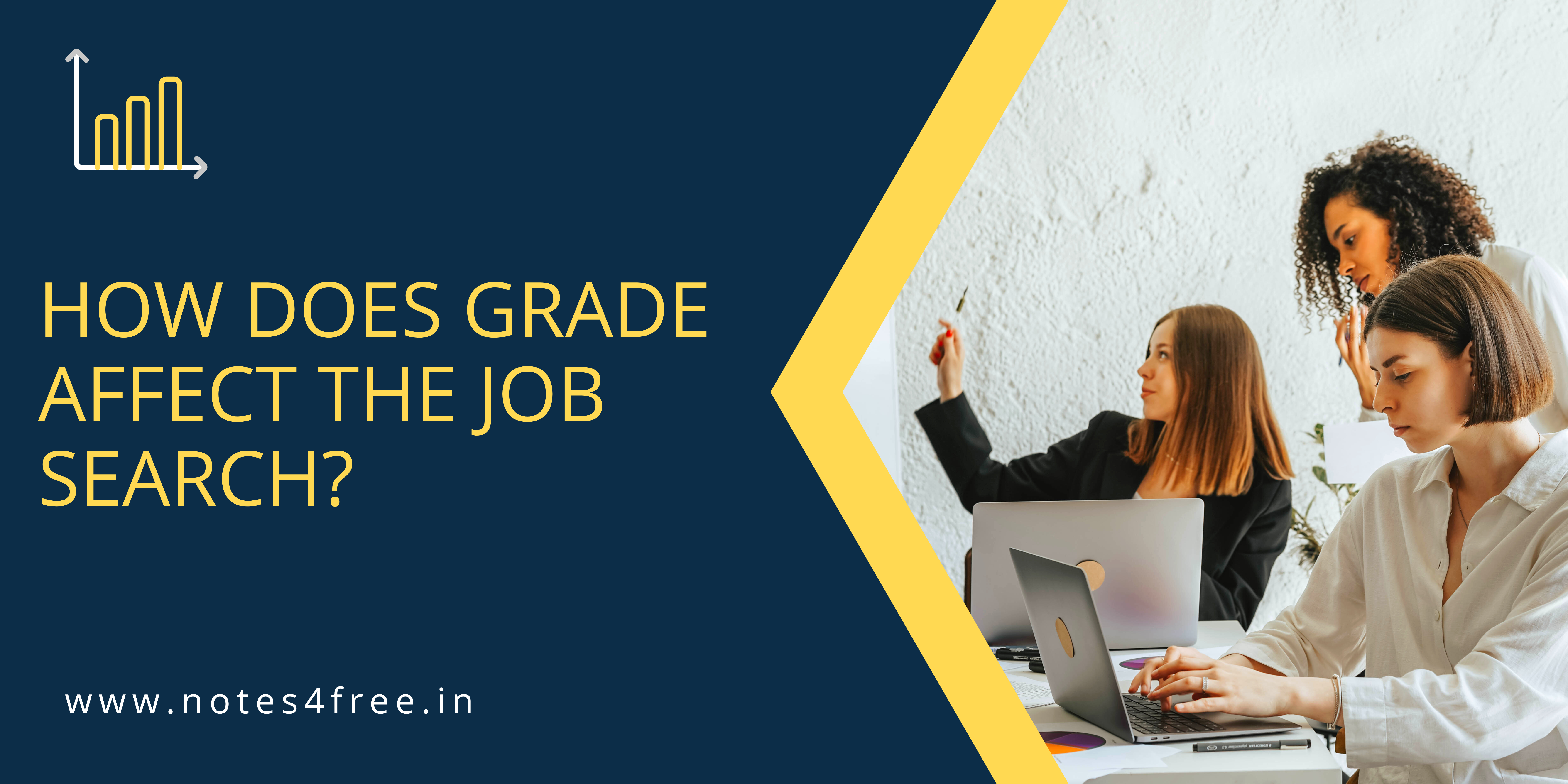 How does grade affect the job search?